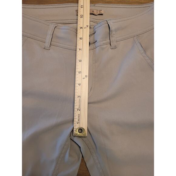 prAna Halle Convertible Pants Size 6 Low-Rise Bootcut Capris EUC - Picture 14 of 16